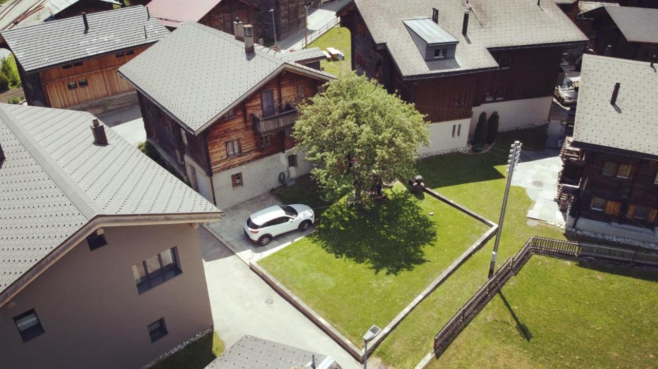 Ferienwohnung Bi de Furre Reckingen Exterior foto